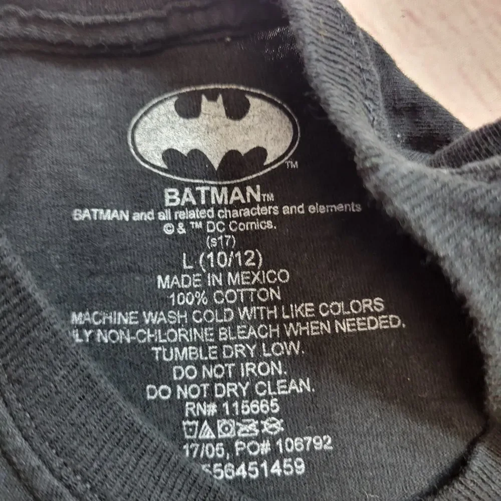 Marvel Batman Shirt L10/12